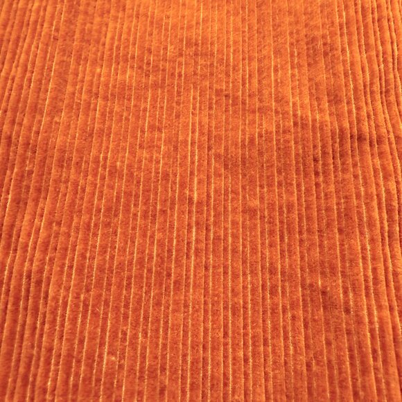 Dalia Casuals Women's Heavy Corduroy Shirt Medium Rust 100% Cotton Long Sleeve - Picture 4 of 8